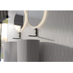 Terravito Evarno wandtegel - 8x21.5cm - White mat (wit) SW1126160