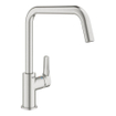 GROHE Eurosmart Mitigeur d'évier - haut - bec pivotant - aspect inox SW536420