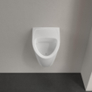 Villeroy & Boch Omnia Compact Urinoir mural avec connexion et fixation cachées avec drapeau Blanc 0101090