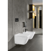 Villeroy & Boch Finion bidet suspendu 1 trou de robinetterie 37.5x56cm - CeramicPlus avec trop-plein blanc SW106544