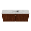 Mondiaz JOYA-DLUX 100cm toiletmeubel - kleur Ruby - Wastafel FAYE positie Midden Zonder kraangat kleur Opalo. SW1423706