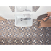 Villeroy & Boch O.novo lave-mains 36X25cm - 1 trou de robinet à droite avec trop-plein ceramic+ blanc SW448504