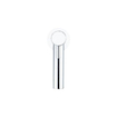 Adema Fuente Ensemble lave-mains - 40x22x10cm - céramique - trou de robinet à droite - robinet de lave-mains chrome - bouchon de vidage - siphon réduit - blanc brillant SW1480750