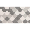 SAMPLE Ceralto Verano Slate Carreau décoratif 25x45cm 7.5mm Écailles SW914120