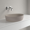 Villeroy & Boch Antao lavabo à poser 51x40cm asymétrique amande C+ SW917929