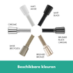 Hansgrohe Designflex textiel doucheslang 125cm matzwart SW917994