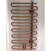Instamat Cobra radiateur design 114x60cm collection tube right 517 watt metallic copper SW523957
