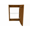 Saniclass Holz Pure Fonteinkast - 39.4x21.5x55cm - 1 deur - Walnut pure SW1482339