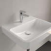 Villeroy & Boch O.novo lavabo - dessous meulé 55x46cm - avec 1 trou de robinet CeramicPlus blanc SW448370