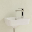 Villeroy & Boch O.novo lave-mains 36X25cm - 1 trou de robinet à droite avec trop-plein ceramic+ blanc SW448504