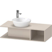 Duravit D-neo Meuble sous vasque 100x48x26cm sans tiroir Taupe mat SW641262