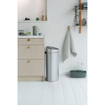 Brabantia Touch Bin Afvalemmer - 40 liter - kunststof binnenemmer - metallic grey SW1117325