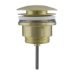 Fortifura Calvi Afvoerplug - klikwaste - Geborsteld Messing PVD (Goud) SW767407