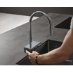 Hansgrohe Aquno 1-gr robinet de cuisine 170mm avec douchette extractible 3 jets chromé SW878838