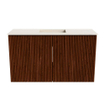 Mondiaz JOYA-DLUX 70cm toiletmeubel - kleur Ruby - Wastafel FAYE positie Midden Zonder kraangat kleur Meli. SW1425350