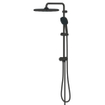 GROHE Vitalio Comfort 250 Quickfix Regendoucheset - 25cm - hoofddouche - vierkante handdouche - 2 straalsoorten - matte black SW1126945