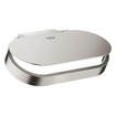 GROHE Selection porte-rouleau de toilette avec couvercle SuperSteel SW444309