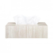 Blomus LAMURA Tissue Box - marmer - - hoogte 7,5cm - breedte 25,5cm - lengte 13cm - Mourning Dove SW1116782