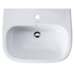 Duravit D-code lavabo 60x46cm 1 trou de robinet sans trop-plein blanc 0295814