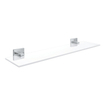 GROHE Start Cube Étagère - 53x14.6cm - verre - chrome SW878359