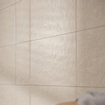 ÉCHANTILLON Rako Betonico Carrelage de sol et de mur 80x80cm 10mm rectifié R10 porcellanato Beige Clair SW976471