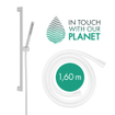 Hansgrohe Pulsify s doucheset 100 1jet ecosmart glijstang 90cm chroom SW918129