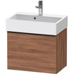 Duravit D-neo Meuble sous vasque 58.4x37.2x44cm 1 tiroir Noyer mat SW640597