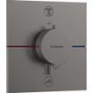 Hansgrohe Raindance Select Ensemble de douche - pomme de douche - douchette - flexible de douche - thermostat - élément encastré - coude mural - support de douche - chrome noir SW1208561