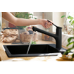 Hansgrohe Zesis Mitigeur de cuisine 150 2jets sbox noir mat SW918489