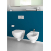 Villeroy & Boch O.novo WC suspendu - 56cm - avec rebord de rinçage - à évacuation profonde - sans abattant - blanc brillant 0124124