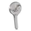 Brauer Chrome Carving mitigeur bain thermostatique encastré bouton poussoir set 04 combinaison de remplissage de bain 3 positions douche à main flexible de douche raccord mural coude chrome SW925503