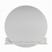 Mondiaz SPOT Badkamerspiegel - rond 90cm - spiegelplanchet - kleur Glace SW1235637