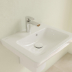 Villeroy & Boch Subway 2.0 lave-mains 50x40cm - 1 trou de robinet avec trop-plein blanc 1024199