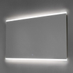 BRAUER Jasper spiegel - 100x70cm - rechthoekig - met directe LED-verlichting met dimfunctie en touch-bediening SW278184