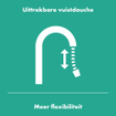 HansgroheZesis M331-gats keukenkraan 150 2jet m. uittrekbare vuistdouchesBox litechroom SW971426