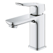 Grohe Dice Wastafelmengkraan - s-size - opbouw - koude start - klikwaste - chroom SW1440579