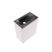 MONDIAZ TURE-DLUX Meuble de toilettes 40 cm Cale. EDEN lavabo Lava position gauche. Avec 1 trou de robinet. SW1103693