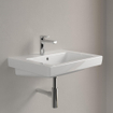 Villeroy & Boch Subway 2.0 lavabo - dessous meulé 60x47cm - avec trou de robinet avec trop-plein 1024125