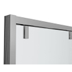 Marenza Neptune Cabine de douche - 130x100cm - avec porte coulissante - verre de sécurité 8mm - anti-calcaire - argent poli SW543461