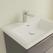Villeroy & Boch Subway 3.0 Lavabo - 650 x 470 x 165 stone white mat (blanc) CeramicPlus - avec trop-plein SW701565