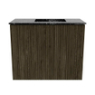 Mondiaz JOYA-DLUX 50cm meuble de toilette - couleur Shadow - Vasque FAYE position Droite 1 trou de robinet couleur Lava. SW1422823