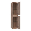 BRAUER Nexxt Armoire colonne 35x160x35cm gauche et droite 2 portes sans poignées MFC Almond SW499109