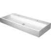 Duravit Vero Air Wastafel - 120x47cm - 2 kraangaten - zonder overloop - geslepen - wondergliss - wit SW156947