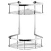 Smedbo Sideline Etagère de douche 32.2x20x20cm double design chrome SW542699