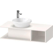 Duravit D-neo Meuble sous vasque 100x48x26cm sans tiroir Blanc haute brillance SW640876