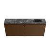 MONDIAZ TURE-DLUX Meuble toilette - 120cm - Rust - EDEN - vasque Lava - position droite - 1 trou de robinet SW1104047