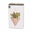 Umbra Trigg support de plante 10x22x39cm 1 pièce suspendu polyester béton/cuivre SW539281