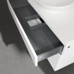 Villeroy & Boch Legato meuble sous-lavabo - 100x55cm - 2 tiroirs Blanc brillant SW479830