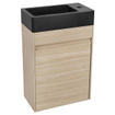 Differnz Hurra Meuble lave-mains - 39,5x52x21,5cm - chêne clair SW1236925