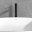 Villeroy & Boch Dawn ensemble de robinet à une poignée rehaussé - noir mat SW974135